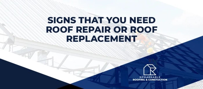 Signs That You Need Roof Repair or Roof Replacement - Remarkable ... Signs That You Need Roof Repair or Roof Replacement - Remarkable ...